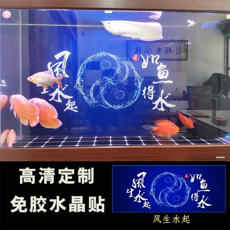 Fish Tank Background Sticker3dStereo Background Picture HD Aquarium