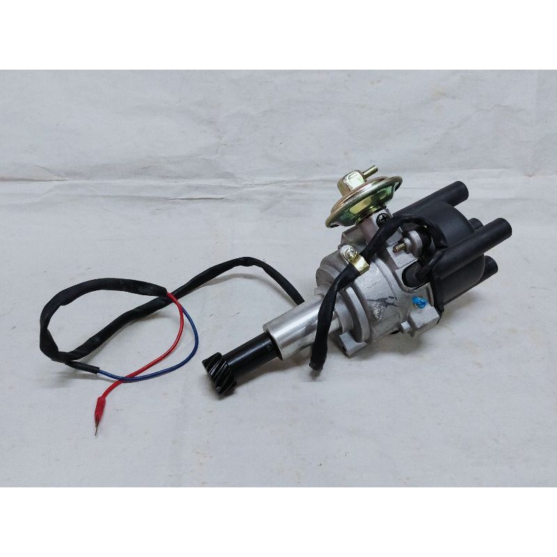 45D Points Distributor, 45D4 Points Distributor With Cap And Red Rotor Arm Ignition Distributor For A Series Engines From 1969 To 1981