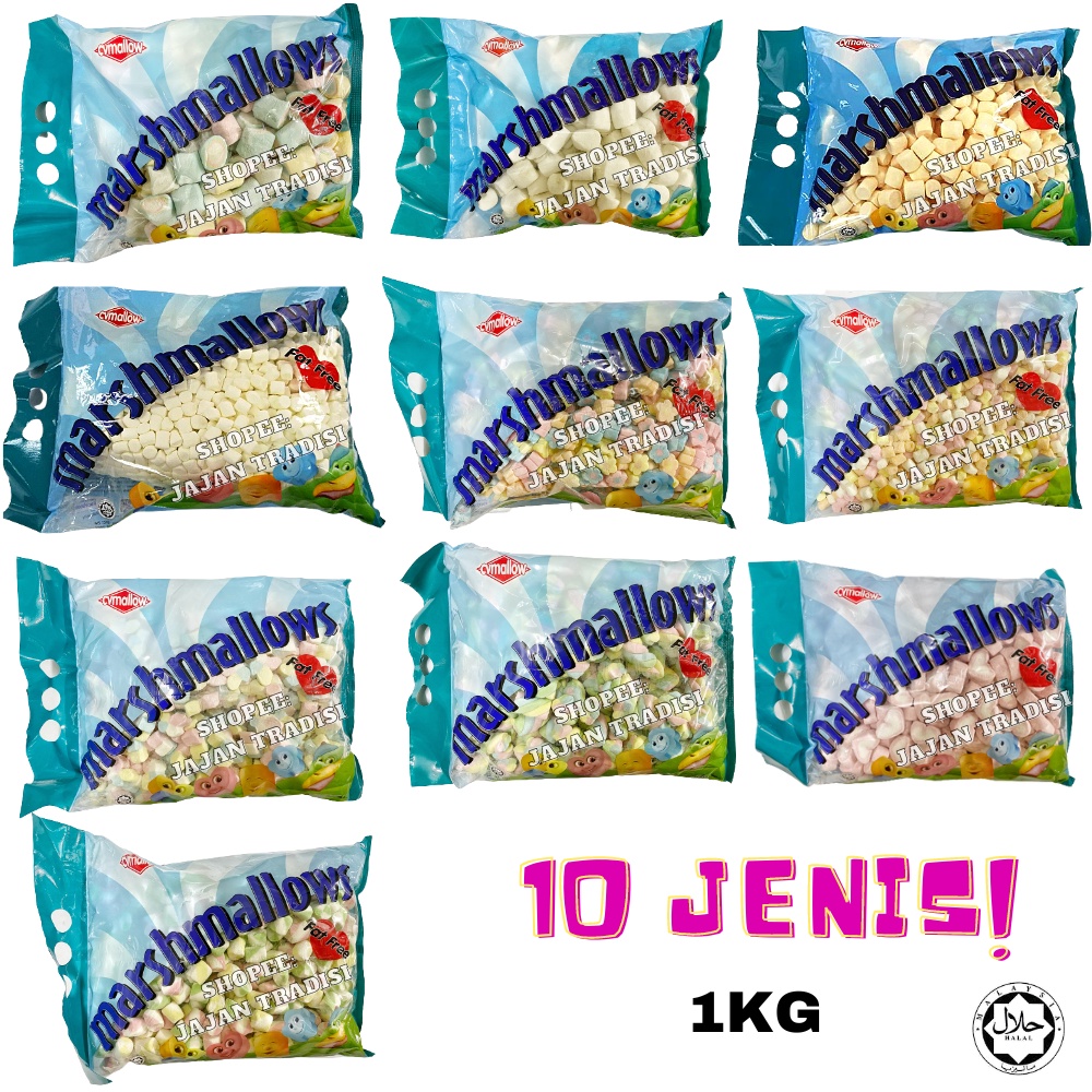 MARSHMALLOW CANDY [1KG] HALAL [CVMALLOW] Shopee Malaysia