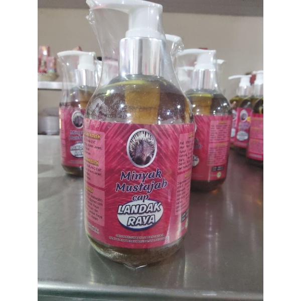 Minyak mustajab cap LANDAK RAYA 300ml | Shopee Malaysia