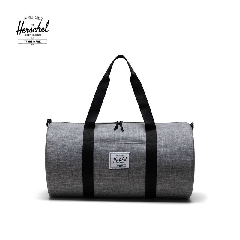 Herschel Classic Gym Bag Raven Crosshatch Duffle (27L) Shopee Malaysia