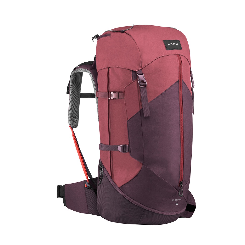 Decathlon Women Trekking 50L Easyfit Backpack MT100 Carrying Comfort Forclaz Shopee Malaysia