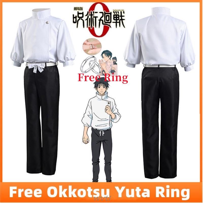 Mo Anime Jujutsu Kaisen Yuta Okkotsu Cosplay Costume Men Women Halloween Party Uniforms Tops 7688