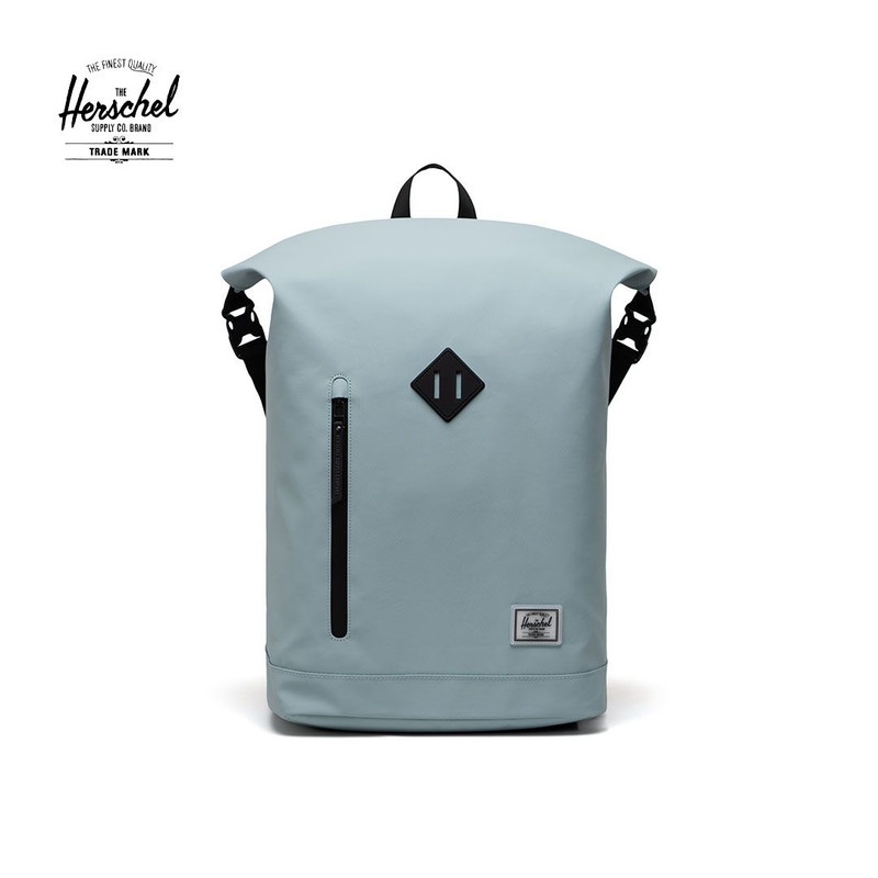 Herschel Unisex WR Roll Top Backpack Slate 22.5L Shopee Malaysia