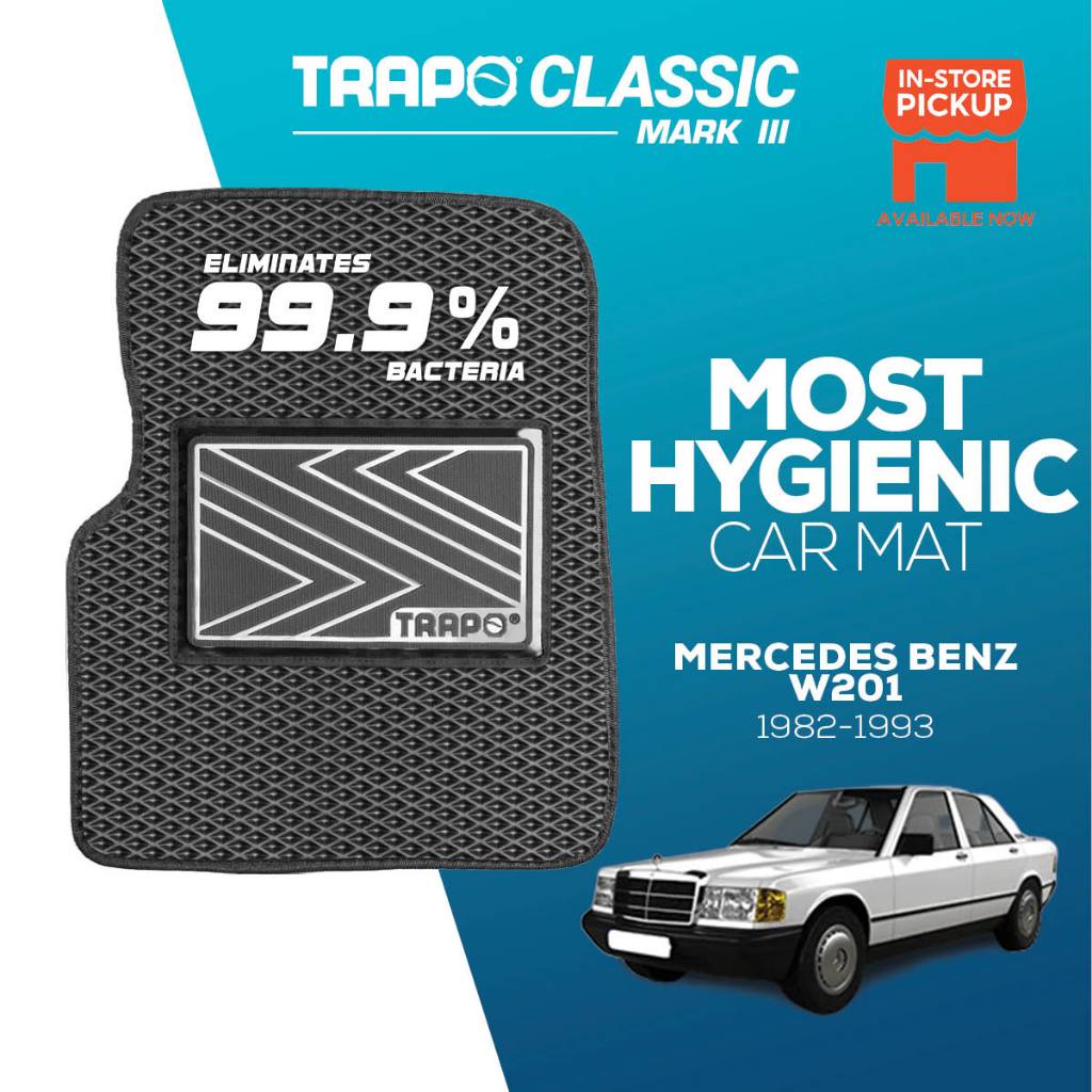 Trapo Car Mat Mercedes Benz W201 (1982-1993) | Shopee Malaysia