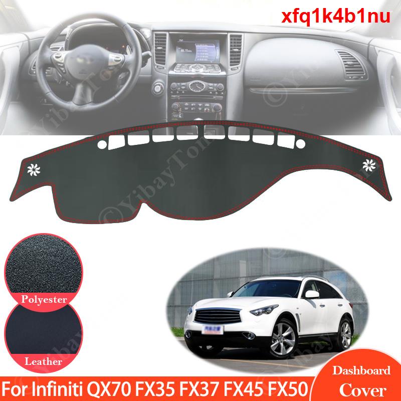 For Infiniti QX70 FX35 FX37 FX45 FX50 2008 2019 S51 AntiSlip Leather