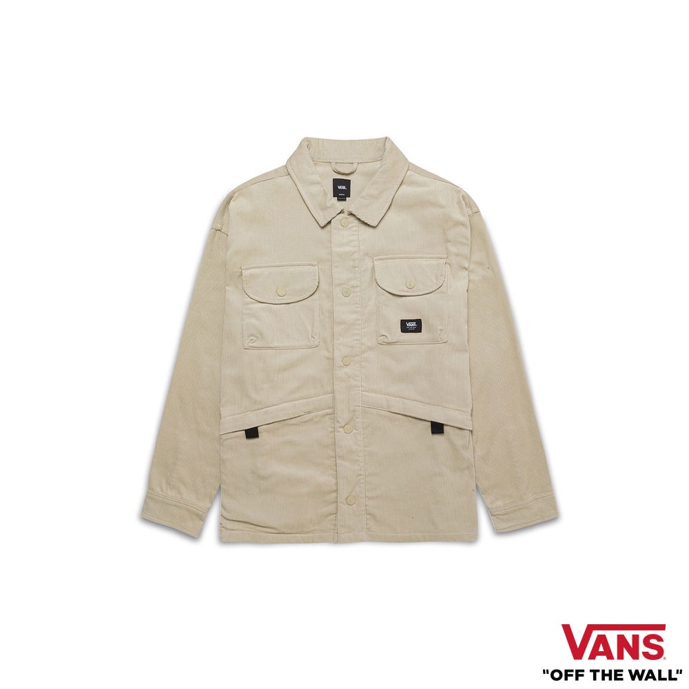 Vans Outer Limit Shacket Men BEIGE VN000FBM2N11 | Shopee Malaysia