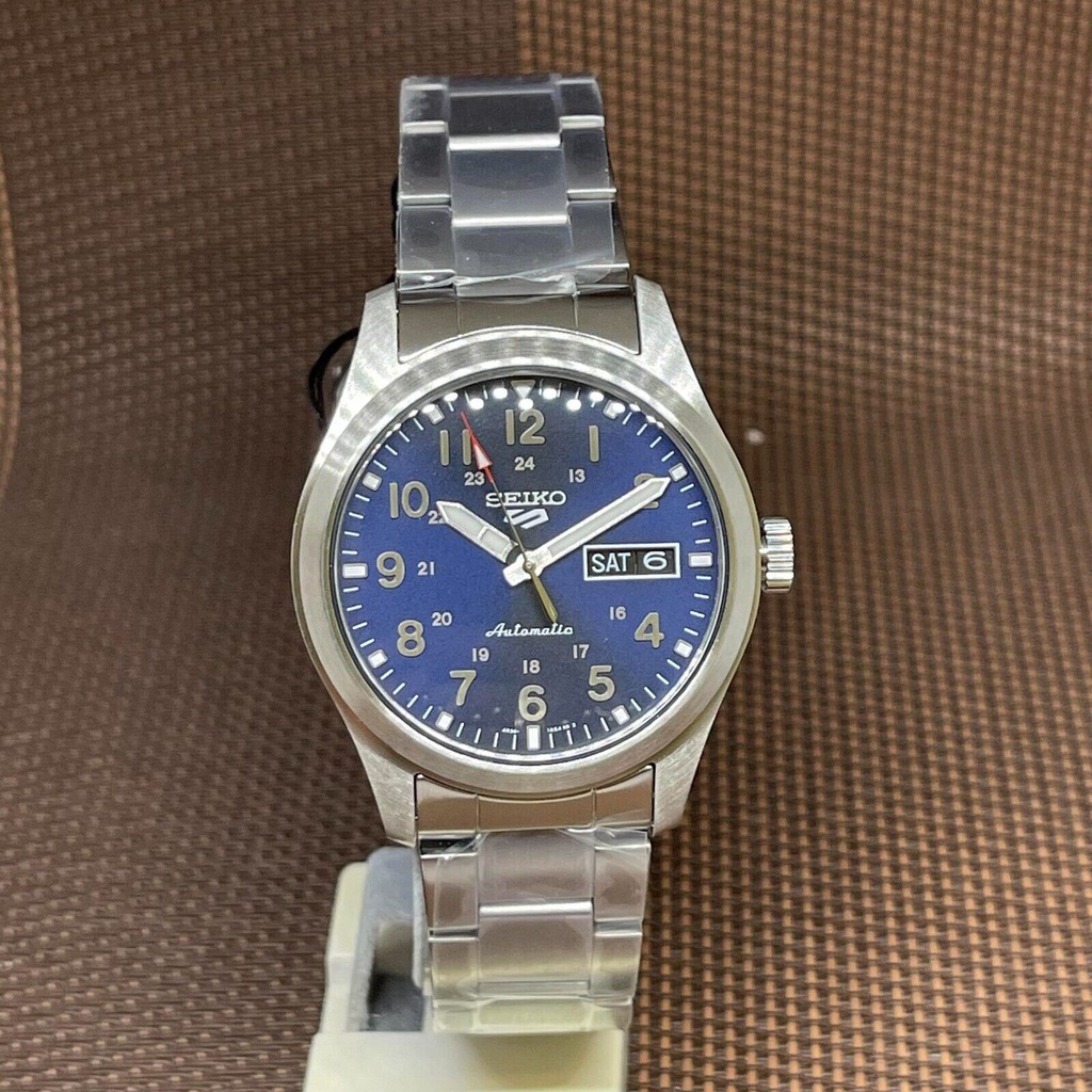 Seiko 5 Sports Orologio Uomo Argento Modello SRPG29K1 - Automatico, 39.4 Mm, Stile Sportivo - 6