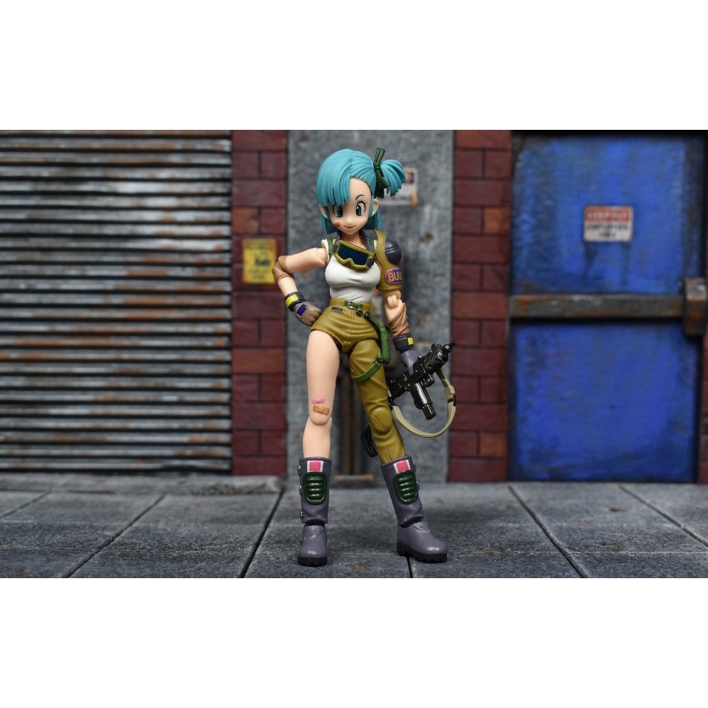 S.H.F Figuarts DBZ Bulma Action Figure Anime Series Shf Soldier ...