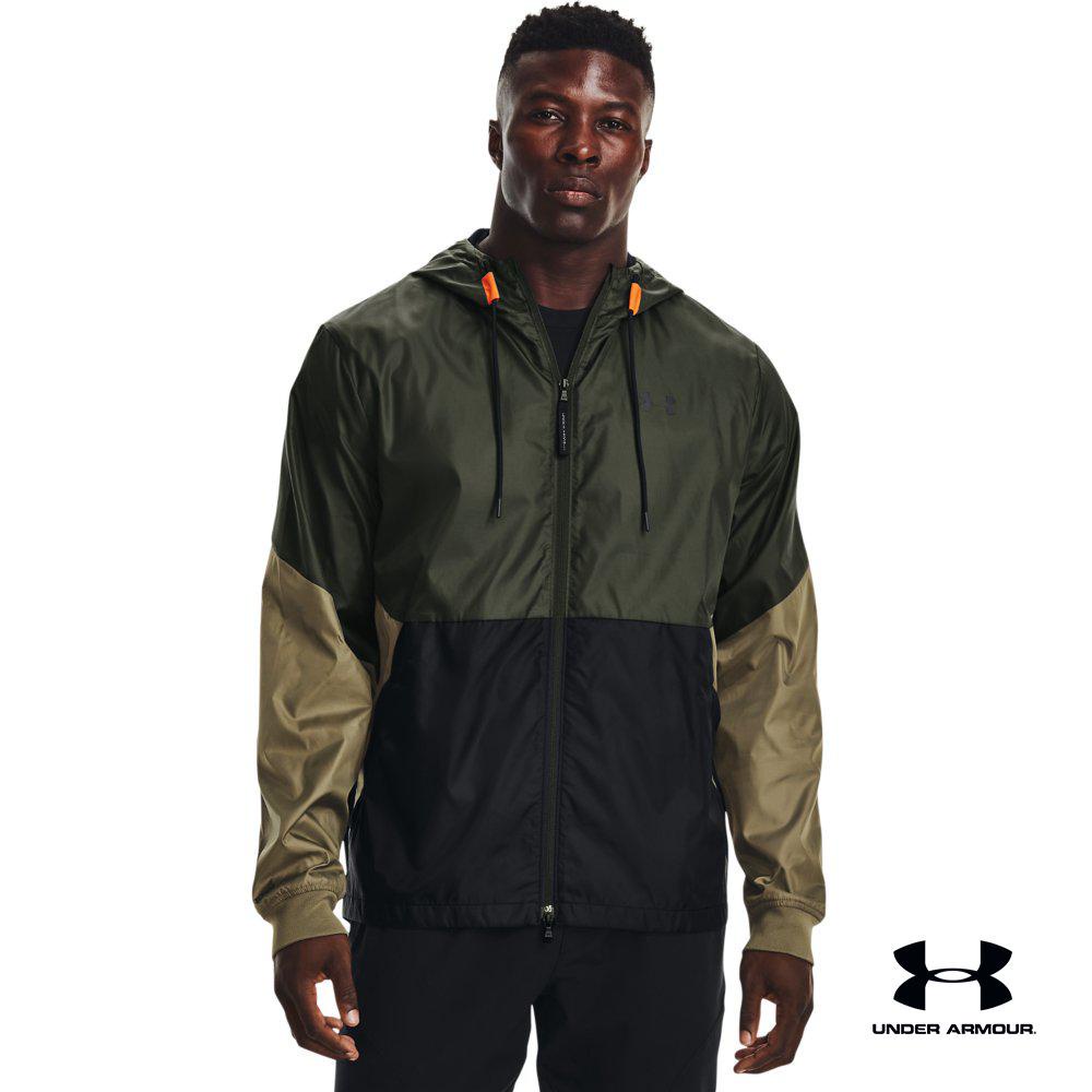 Men's under cheap armour windbreaker jacket