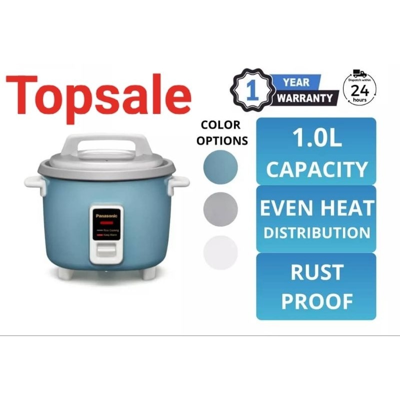 Panasonic 1.0 Conventional Rice Cooker SR-Y10GASKN(Random Colour ...