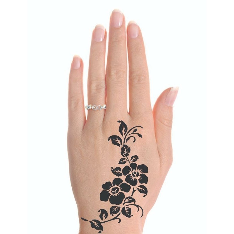 Sticker Inai Terrmurah (henna sticker)Tahun baharu 2024 | Shopee Malaysia