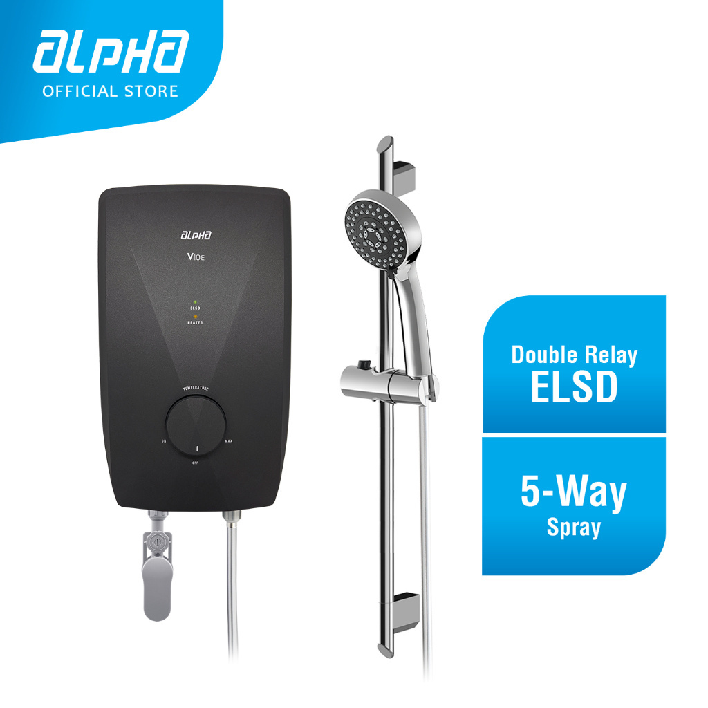 ALPHA V10 E Instant Water Heater Non Pump Shopee Malaysia