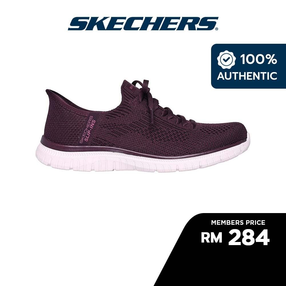 Skechers Women D'Lites 1.0  Lavender Shoes – Skechers Malaysia Online Store