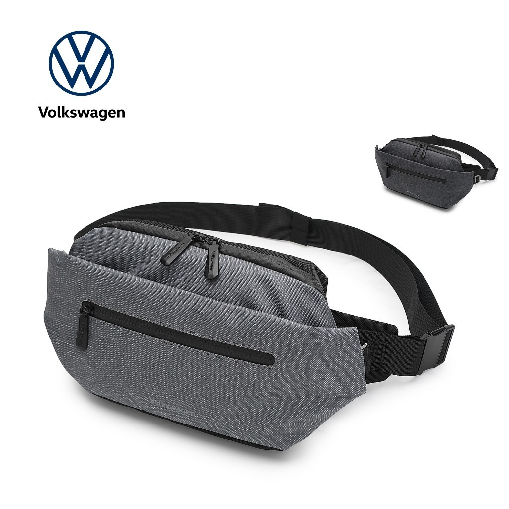 Volkswagen Men Chest Bag VUL 5003 Black / Grey | Shopee Malaysia