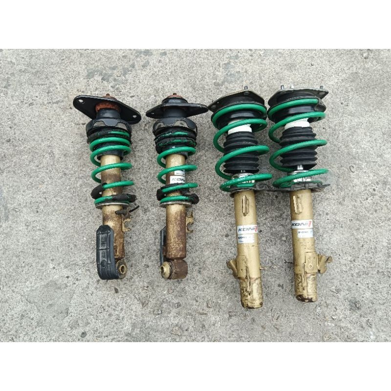 mini Cooper s R56 Koni absorber eibach spring front and rear original ...