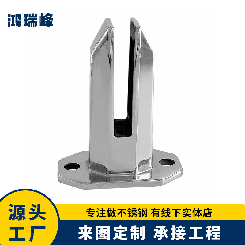 ST& ss304Stainless Steel Glass Clamp of Swimming Pool Railing Column ...