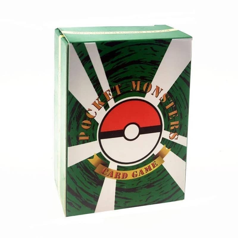 100Pcs Cartas Pokemon Cards Kawaii Pikachu PVC Game Collector Laser ...