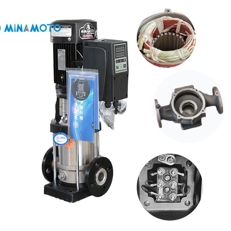 MINAMOTO CDL CDLF Vertical multistage stainless steel high pressure ...
