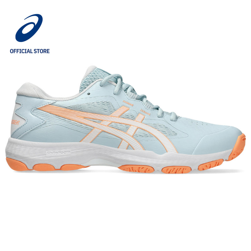 ASICS Gel Netburner Academy 9 Women Netball Shoes In Cool Grey White Shopee Malaysia