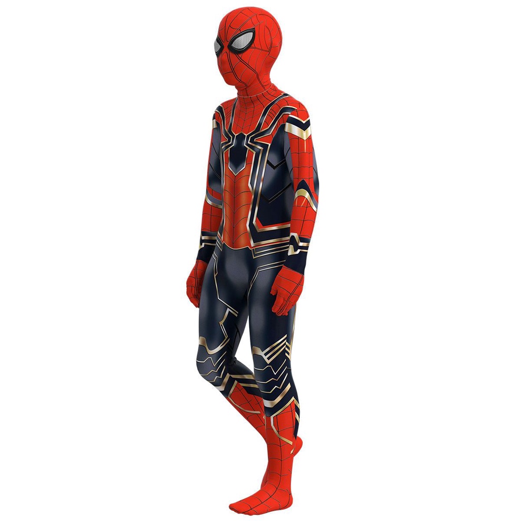 Spiderman Clothes Kids Suit Costume Costume Kids Adult Steel Spiderman