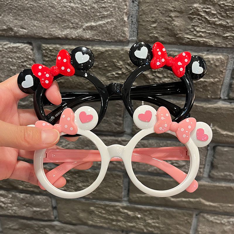 Children's Eye Frame Girls' Cartoon Cute Super Cute Glasses Baby No