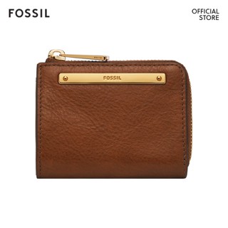 Fossil Female's Gift Pouch ( SLG1583200 ) - Brown Leather | Shopee