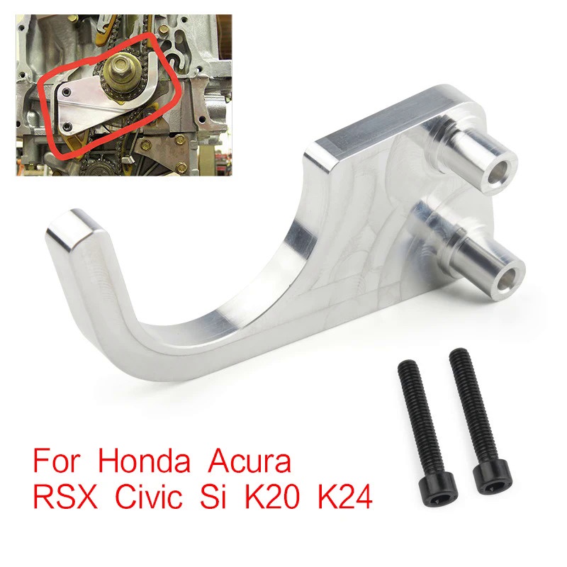 Universal Aluminum Lower Timing Chain Guide For K20 K24 K SERIES RSX SI