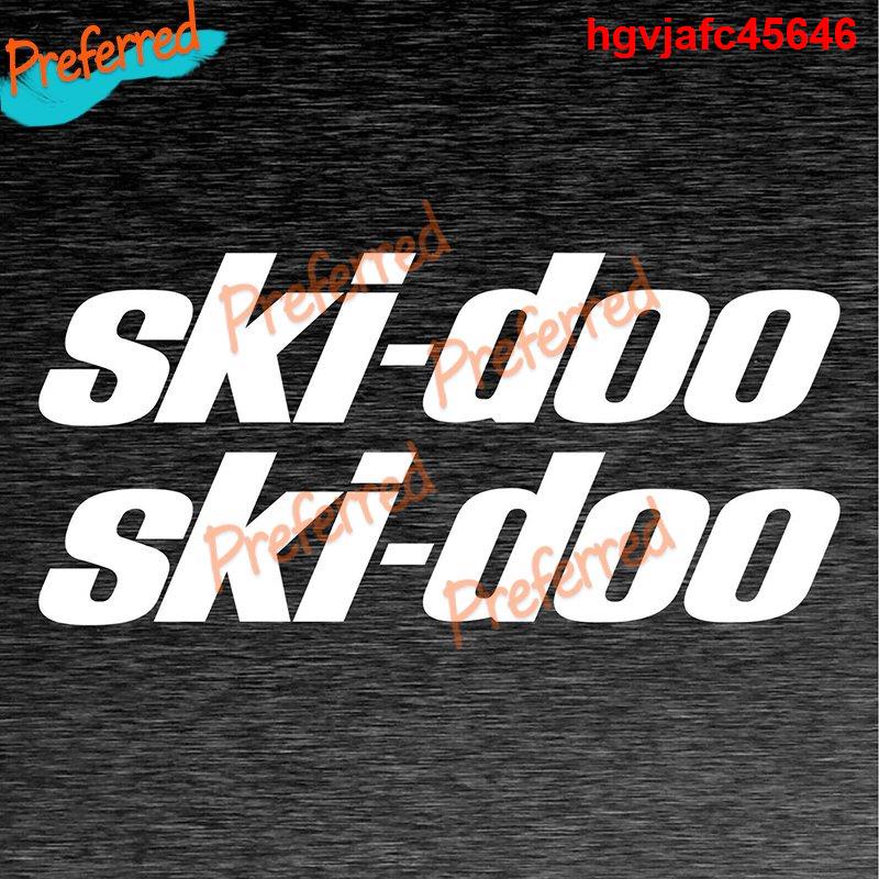 №2 Ski Bucket Stickers Vinyl Die Cut Decals Racing SNOWMOBILE Decals