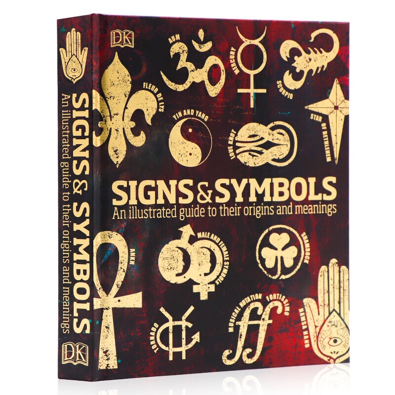 milumilu DK Signs and Original English Imported Books Illustration the Meaning of Religious