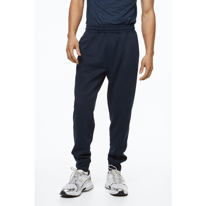 H M Track pants Blue Dark Shopee Malaysia