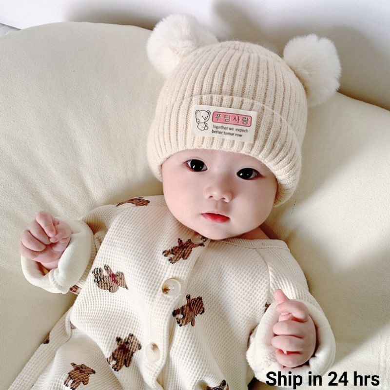 Baby store woolen topi