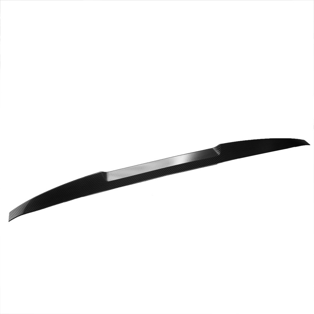 Universal Carbon Fiber Black Rear Trunk Spoiler Lip Wing High Quality ...