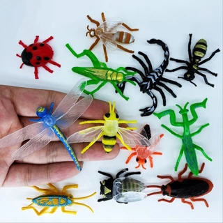 1pc Imitation Insect Shaped Soft Rubber Animal Model, Fake Worm Or  Centipede, Prank Toy
