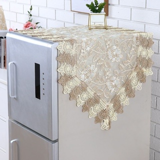 Lace Refrigerator Organizer Single Door Fridge Cover Drum Washing Machine  Dust Cover Kitchen Household Item