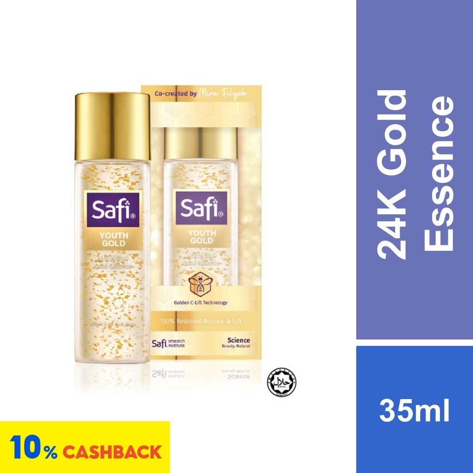 Safi Youth Gold Lifting 24K Gold Essence 35ml | Shopee Malaysia