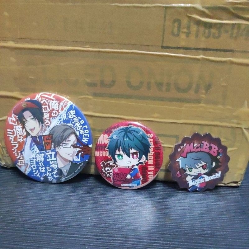 HypMic / Hypnosis Microphone Official Buster Bros Round Badges | Shopee ...