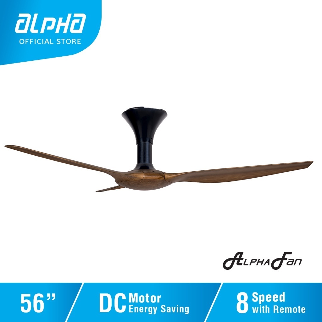 ALPHA AlphaFan AX70 3B DC Motor Ceiling Fan with 3 Blades 8 Speed ...