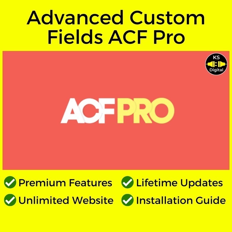 [Latest] Advanced Custom Fields ACF Pro WordPress Plugin (Free Updates