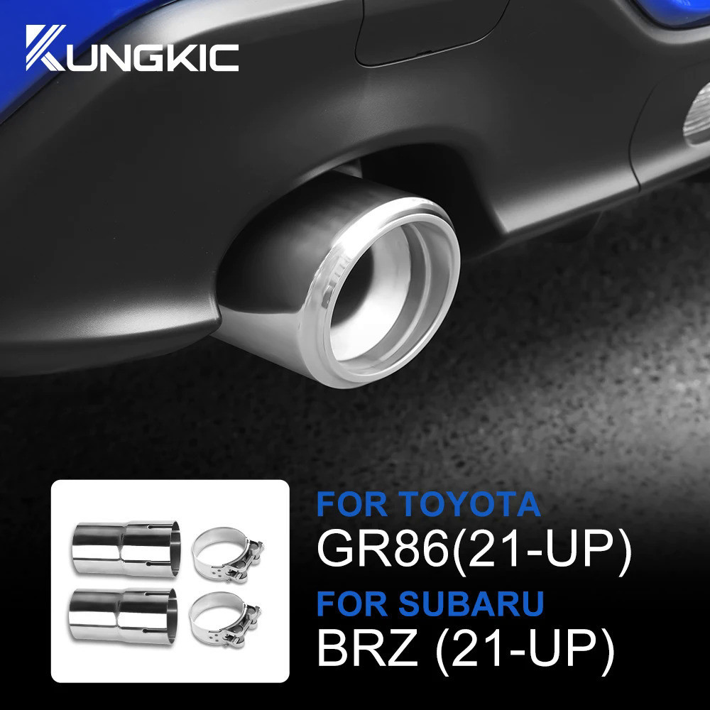 Car Exhaust Extension Pipe For Subaru BRZ Toyota GR86 2021 2022 2023