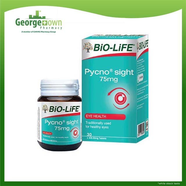 BiO-LiFE Pycno Sight (75mg x 30s) [Georgetown Wellings Pharmacy ...