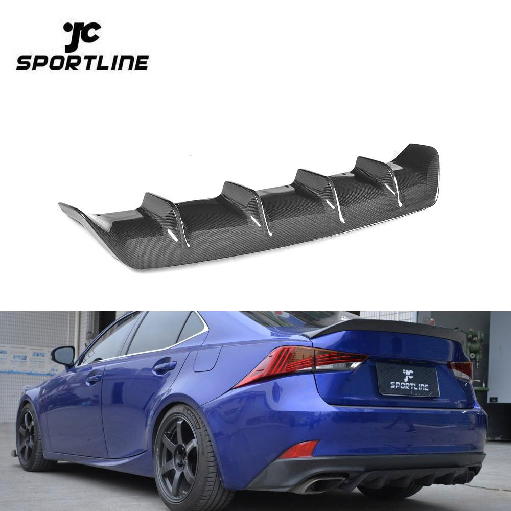 IS350 Carbon Rear Diffuser for LEXUS IS300 IS350 IS F Sport Sedan 4 ...