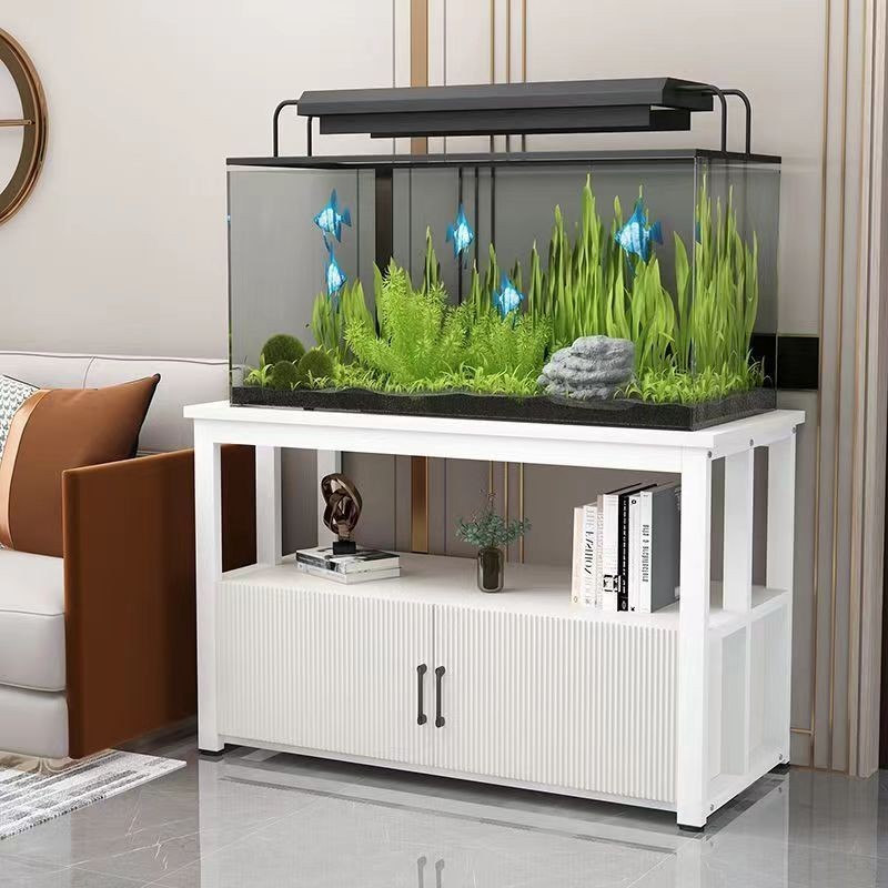 Fish tank rack floor-standing household wrought iron durable living ...