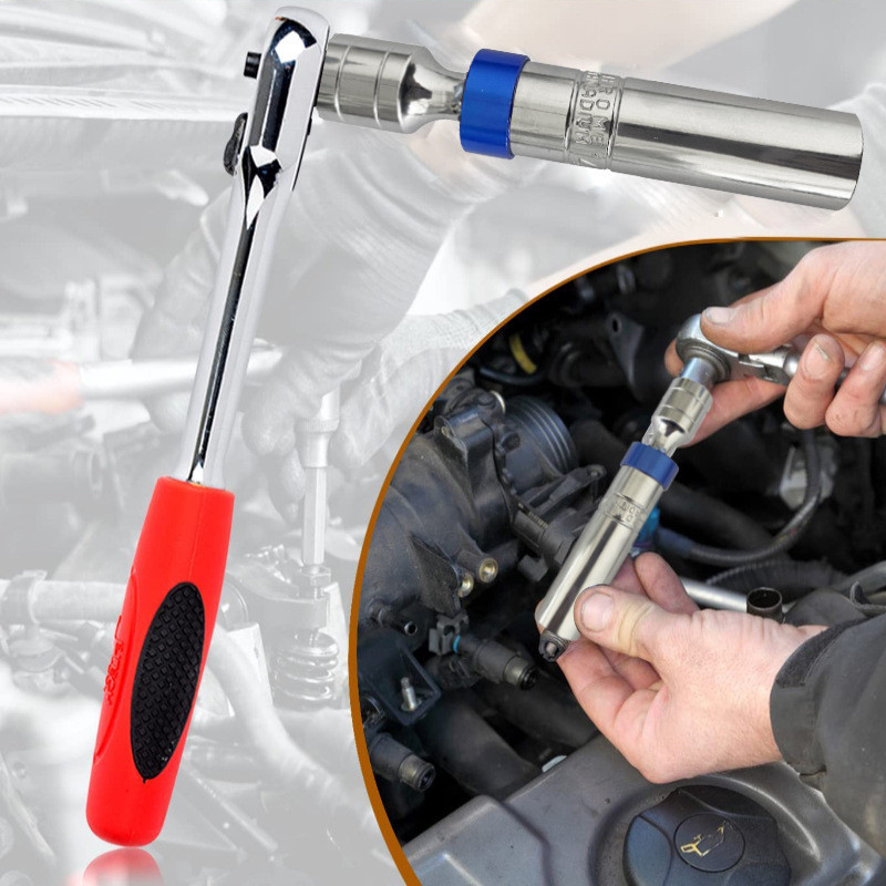 AT🌟Universal UltraThin Spark Plug Sleeve14mm16mm Strong