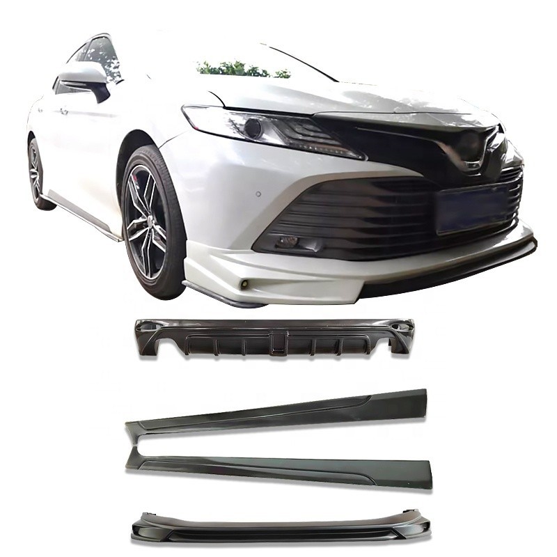 For Toyota Camry Deluxe Edition 2018-2022 Front Lip Rear Diffuser Lip ...