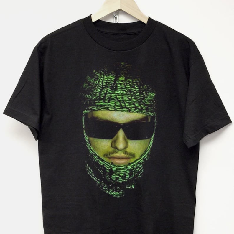 T-shirt Homme Garbage Paranoid Lips – Merchandising Officiel Groupe Alt Rock – 100% Coton, Coupe Loose Fit
