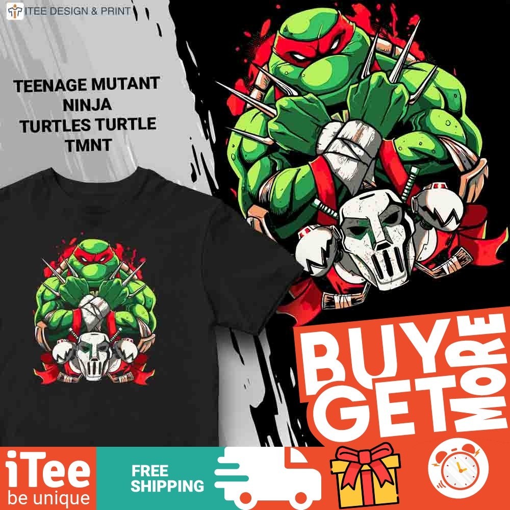 Teenage Mutant Ninja Turtles Turtle Tmnt Mayhem Anime Cartoon Kemeja ...