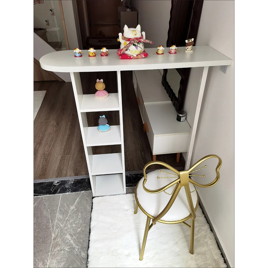 Creative Home Bar Counter Wall-Adjacent Bar Table Partition Style ...