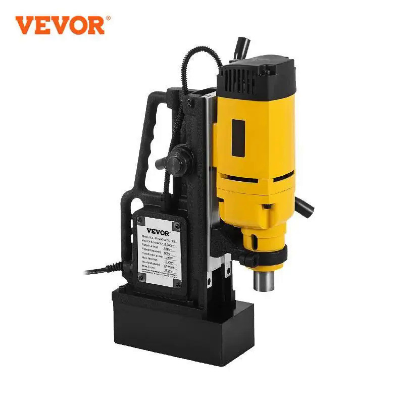 VEVOR 1200W Magnetic Drill Press 23mm Boring MB-23 Electric Bench ...