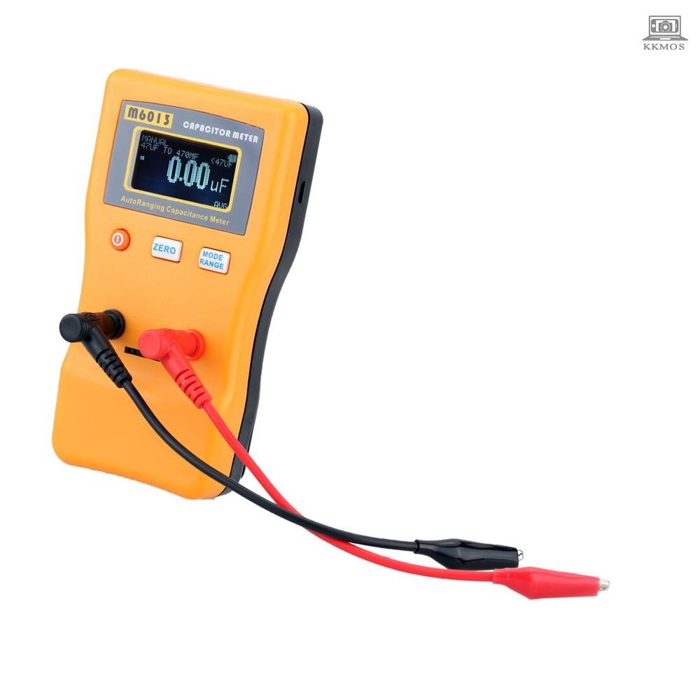 M6013 High Precision Capacitor Meter Professional Measuring Capacitance ...